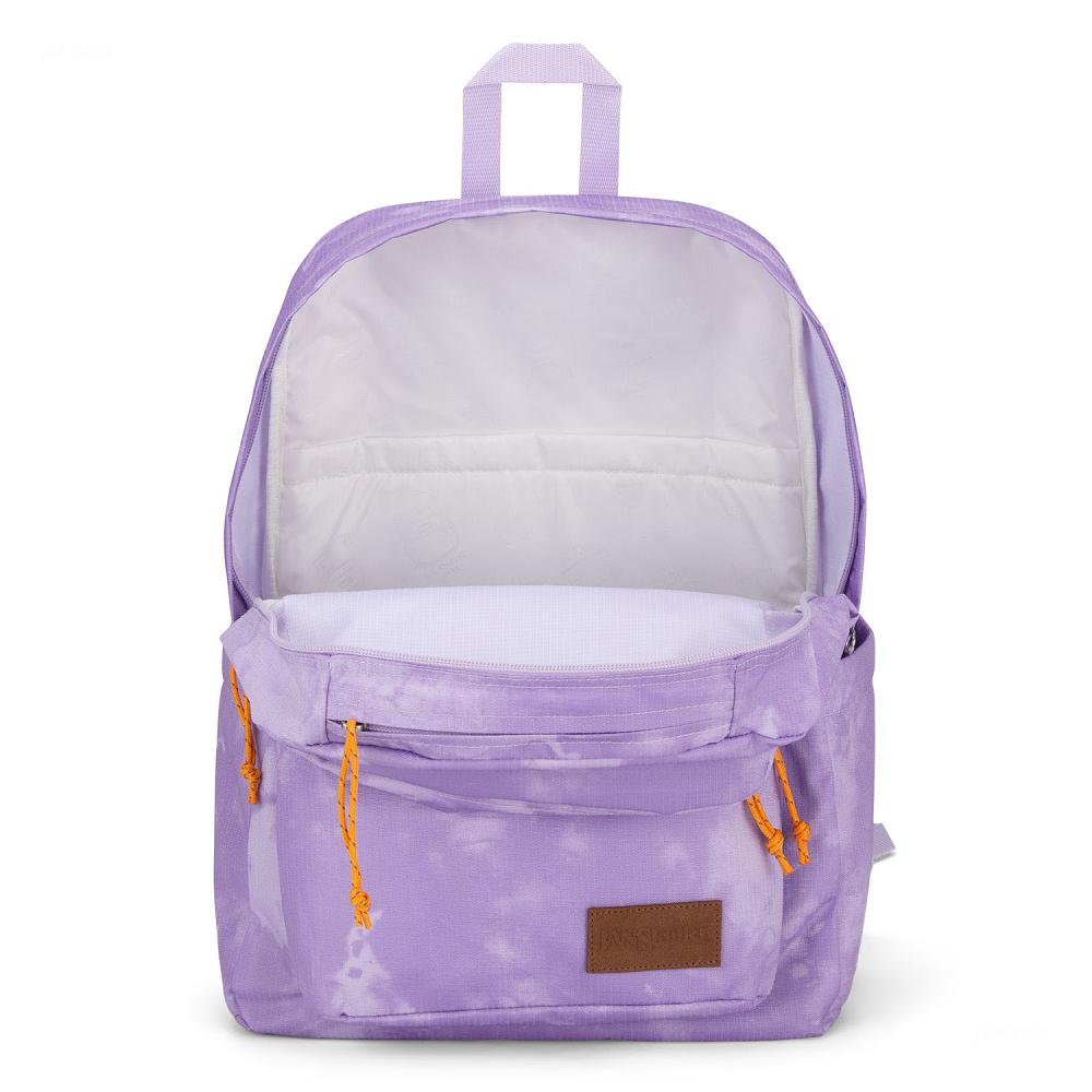 Sac à Dos Scolaire JanSport Double Break Violette | CEZ-11655964